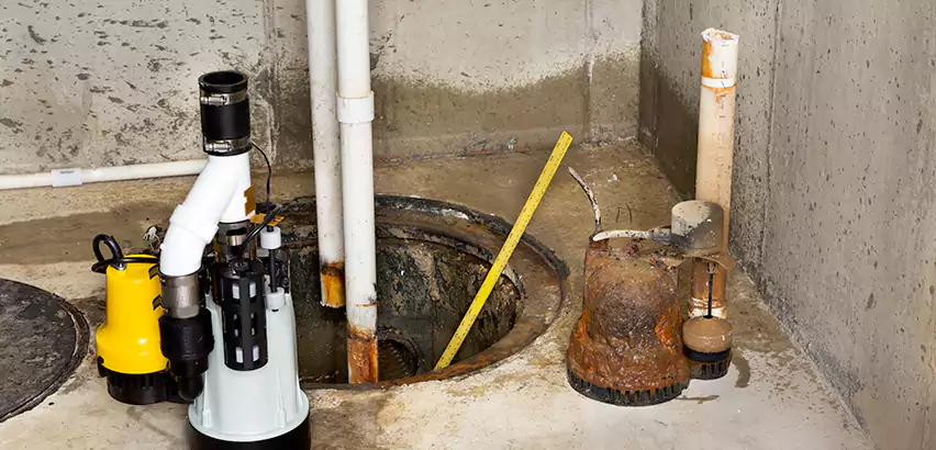 Installing Sump Pump in Finished Basement in White Plains, NY