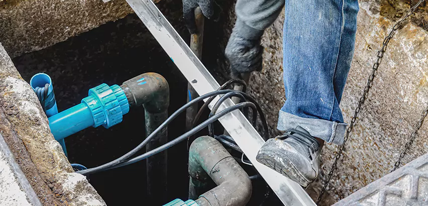 Zoeller Sewage Ejector Pump System in White Plains