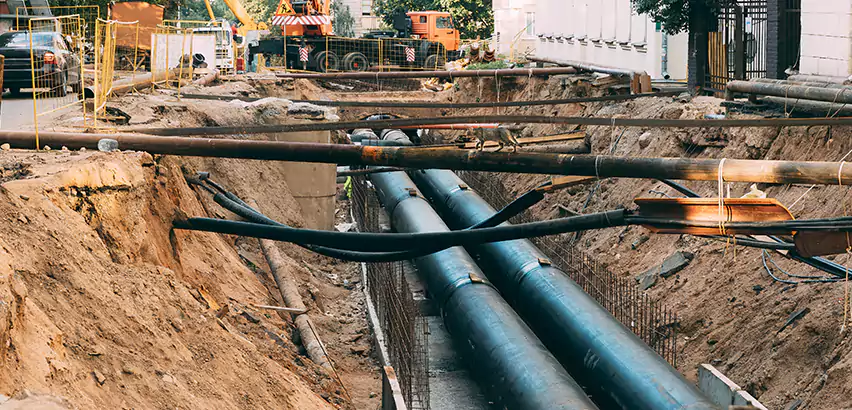 Underground Sprinkler Pipe Repair in White Plains, NY