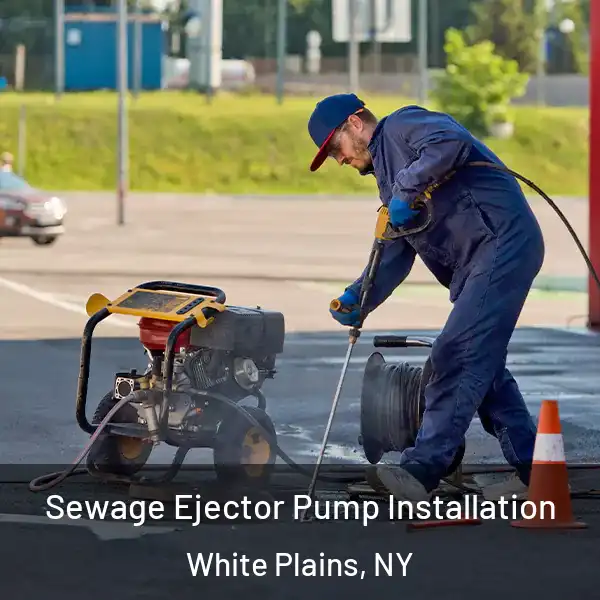 Sewage Ejector Pump Installation White Plains, NY